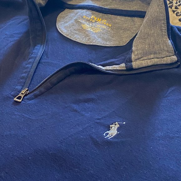 Ralph Lauren Luxury Jersey Quarter-Zip Pullover - Picture 7 of 7